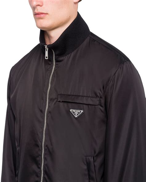 prada coats men|prada nylon jacket men's.